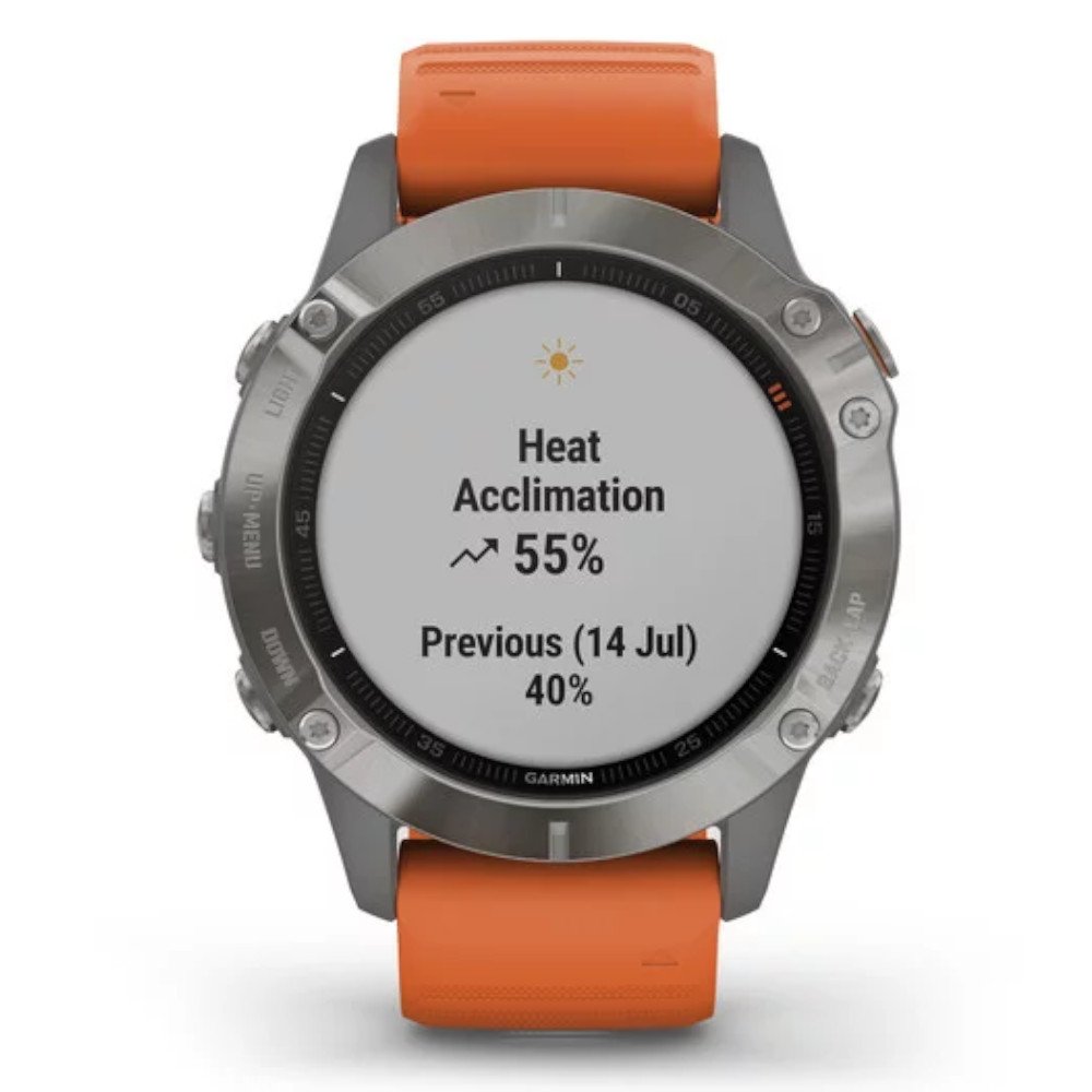 garmin fenix 6 sapphire z pomaraŃczowym paskiem garmin fenix 6 sapphire z pomaraŃczowym paskiem