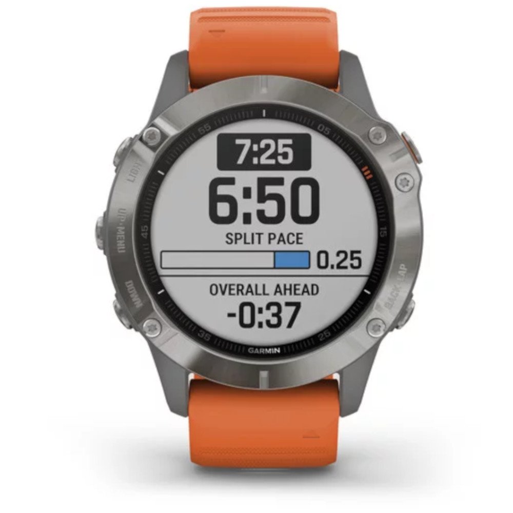 garmin fenix 6 sapphire z pomaraŃczowym paskiem garmin fenix 6 sapphire z pomaraŃczowym paskiem