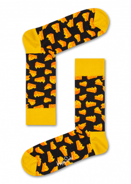 happy socks cheese sock (ces01-9300) happy socks cheese sock (ces01-9300)