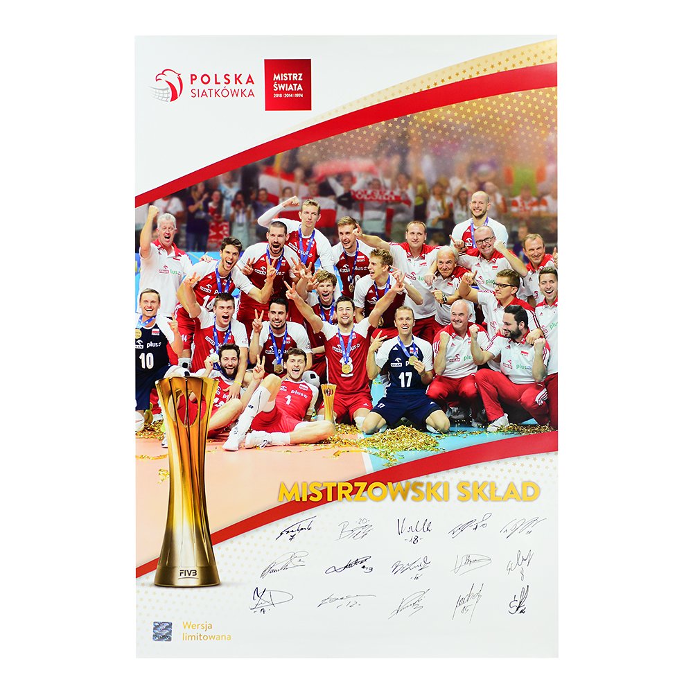 plakat mistrzów Świata 2018 plakat mistrzów Świata 2018