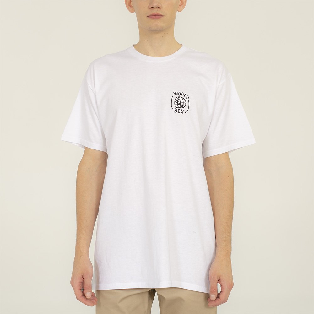 worldbox white smile tee (wbko-smile-wht) worldbox white smile tee (wbko-smile-wht)