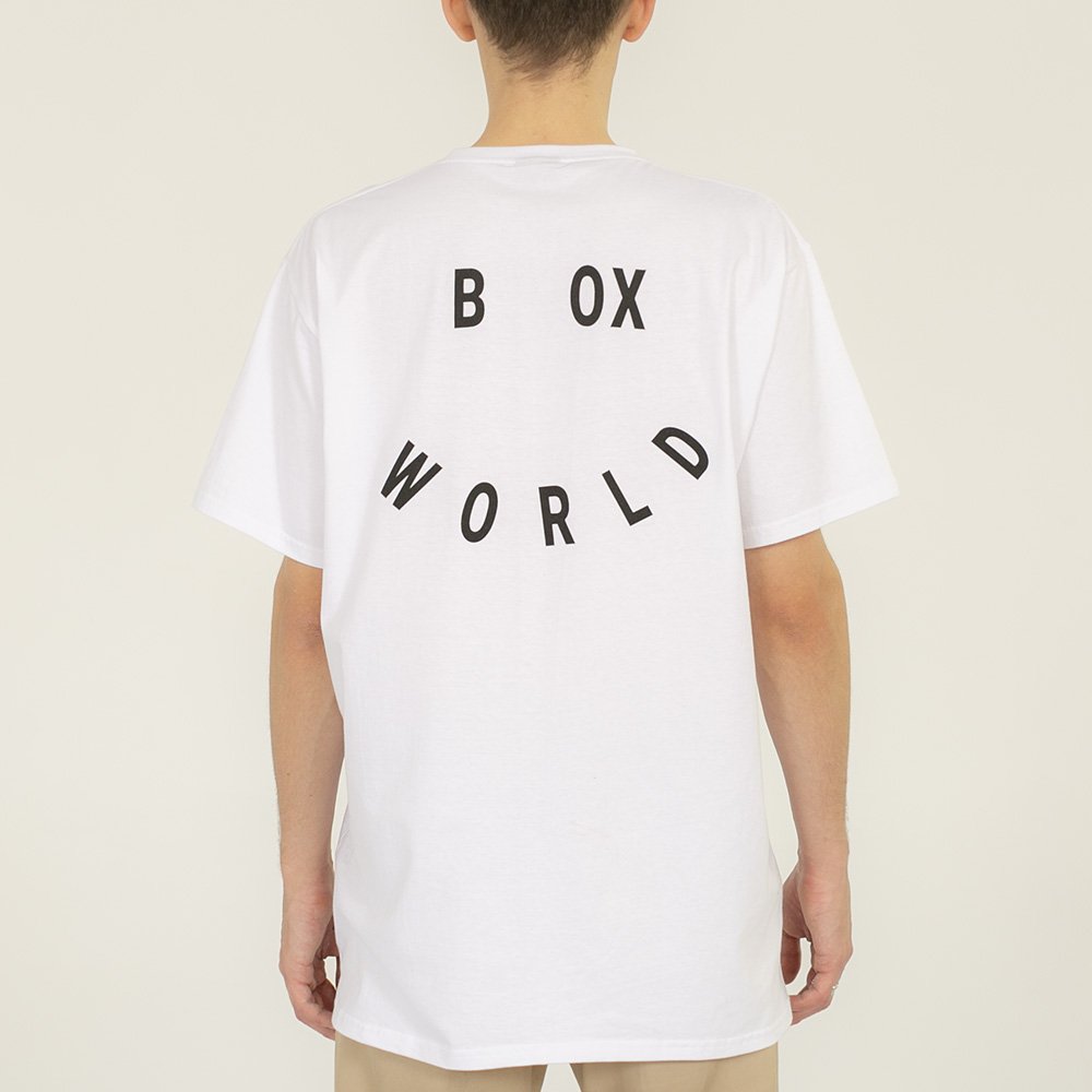 worldbox white smile tee (wbko-smile-wht) worldbox white smile tee (wbko-smile-wht)