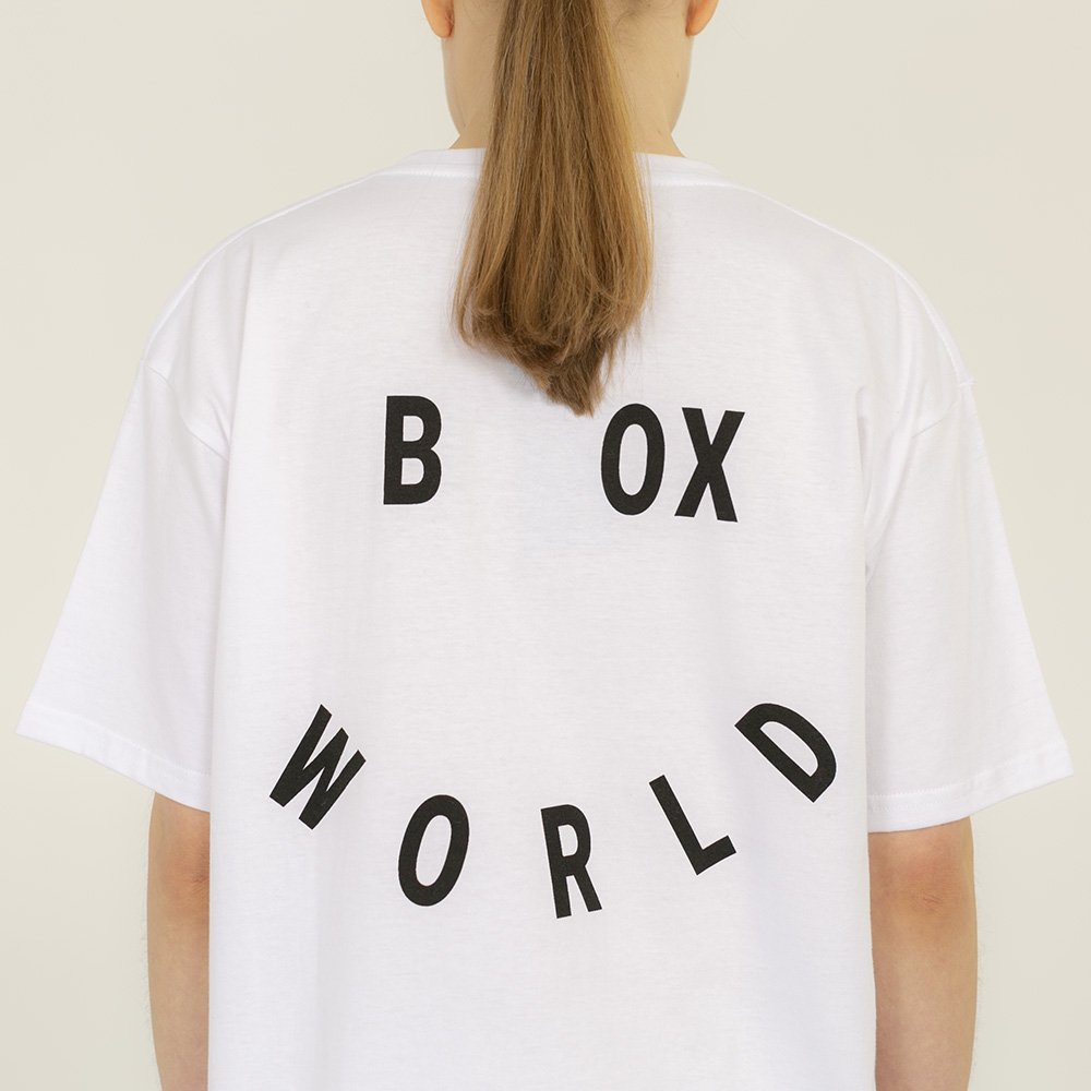worldbox white smile tee (wbko-smile-wht) worldbox white smile tee (wbko-smile-wht)