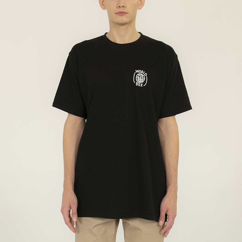 worldbox black smile tee (wbko-smile-blk) worldbox black smile tee (wbko-smile-blk)