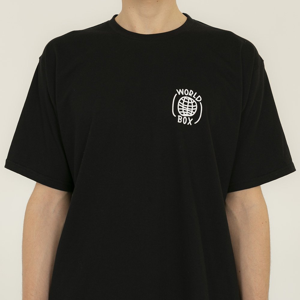 worldbox black smile tee (wbko-smile-blk) worldbox black smile tee (wbko-smile-blk)
