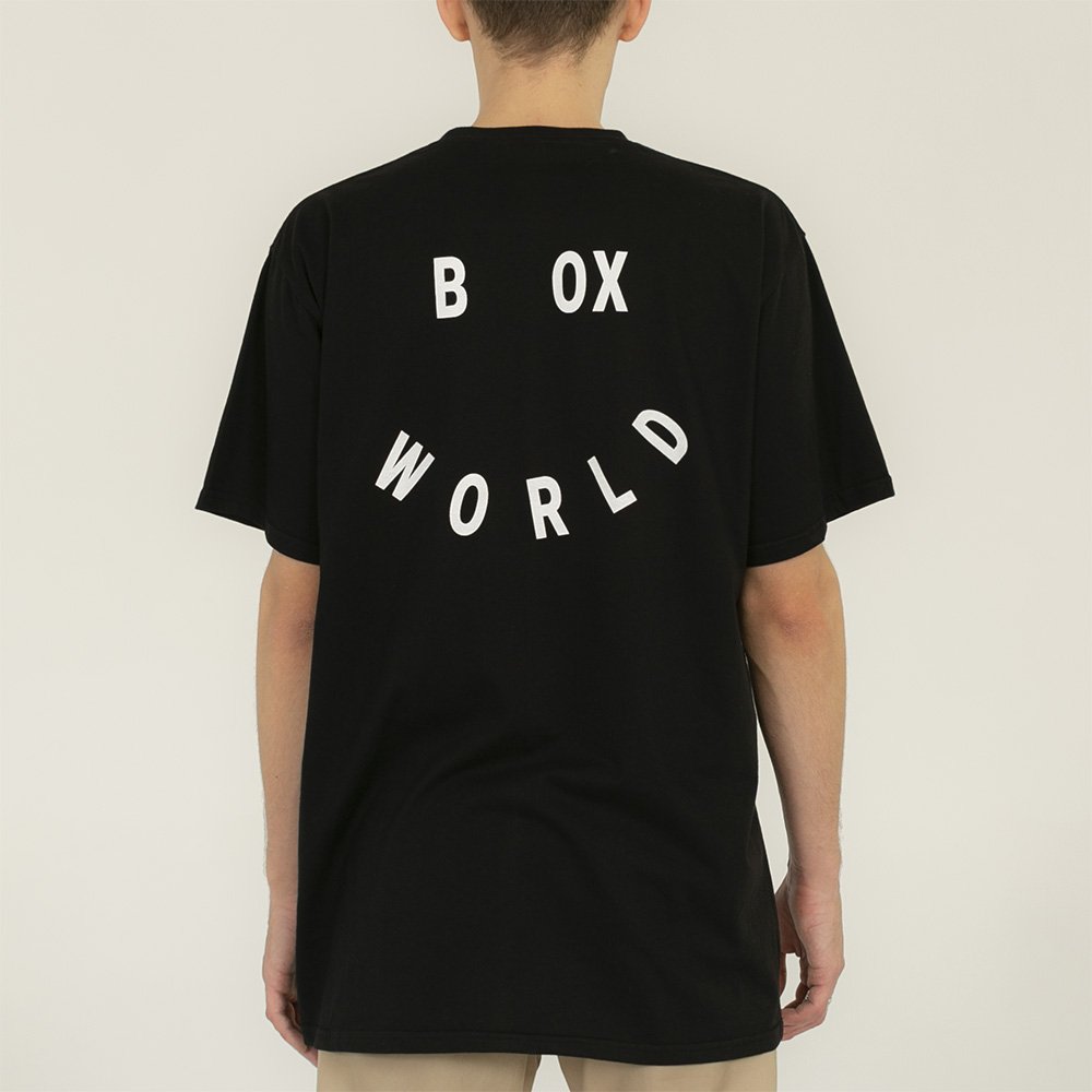 worldbox black smile tee (wbko-smile-blk) worldbox black smile tee (wbko-smile-blk)