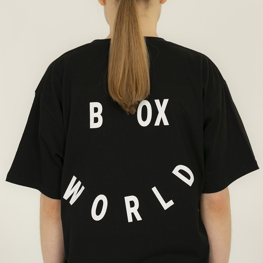worldbox black smile tee (wbko-smile-blk) worldbox black smile tee (wbko-smile-blk)