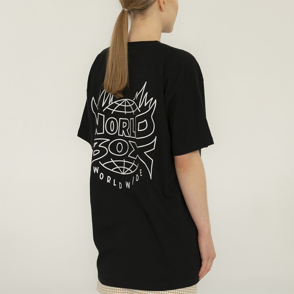 worldbox black flame tee (wbko-flame-blk) worldbox black flame tee (wbko-flame-blk)