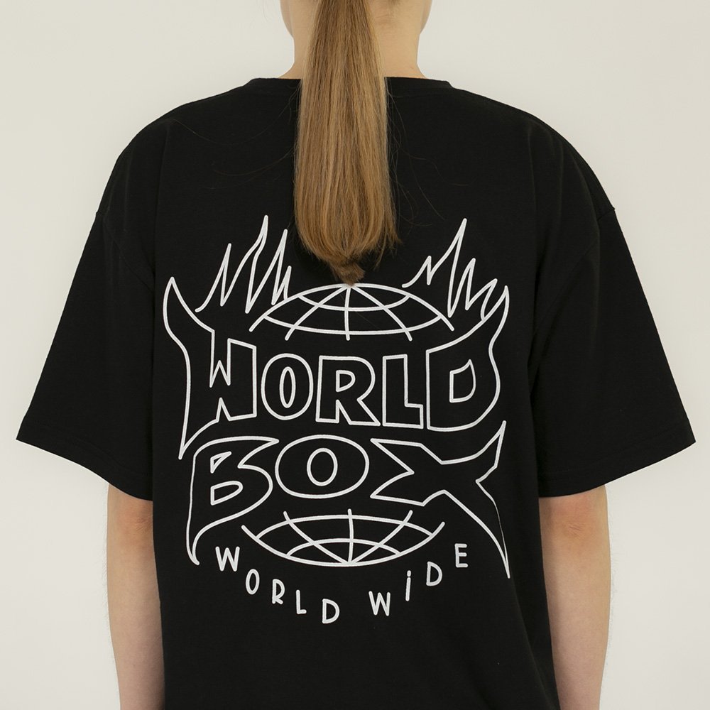 worldbox black flame tee (wbko-flame-blk) worldbox black flame tee (wbko-flame-blk)