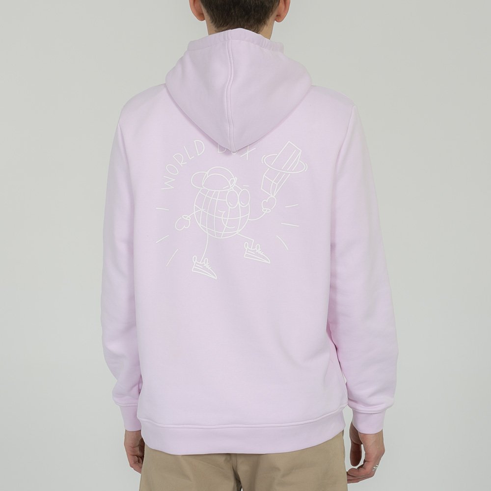 worldbox pink box hoodie (wbbl-world-pnk) worldbox pink box hoodie (wbbl-world-pnk)
