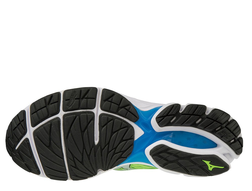 mizuno wave rider 22 green gecko / silver mizuno wave rider 22 green gecko / silver