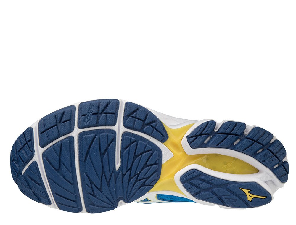 buty mizuno wave rider 22 brilliant blue / white / primrose yellow buty mizuno wave rider 22 brilliant blue / white / primrose yellow
