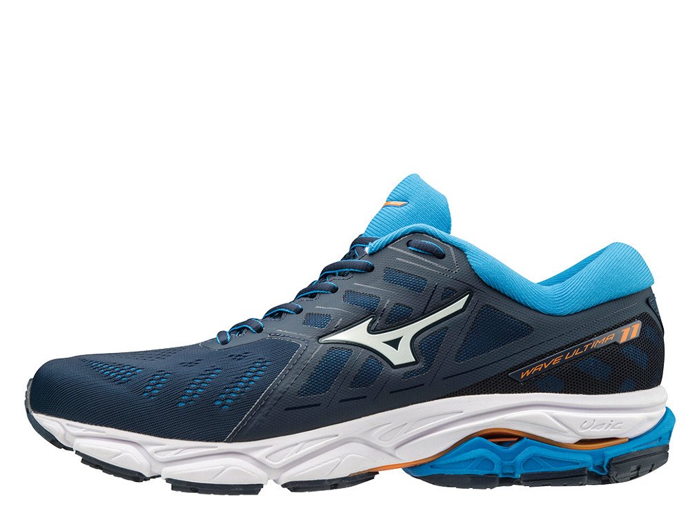 mizuno wave ultima 11 blue/white mizuno wave ultima 11 blue/white