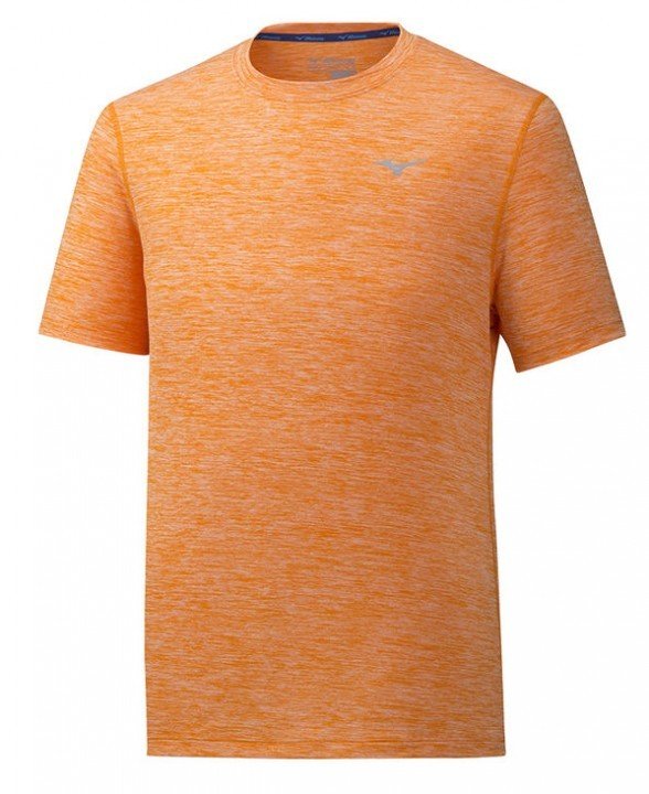 mizuno impulse core tee oriole mizuno impulse core tee oriole