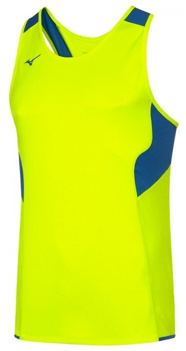 mizuno men auth singlet yellow mizuno men auth singlet yellow