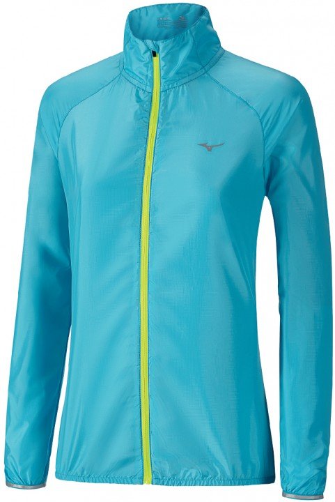 mizuno impulse impermalite jacket blue yellow mizuno impulse impermalite jacket blue yellow