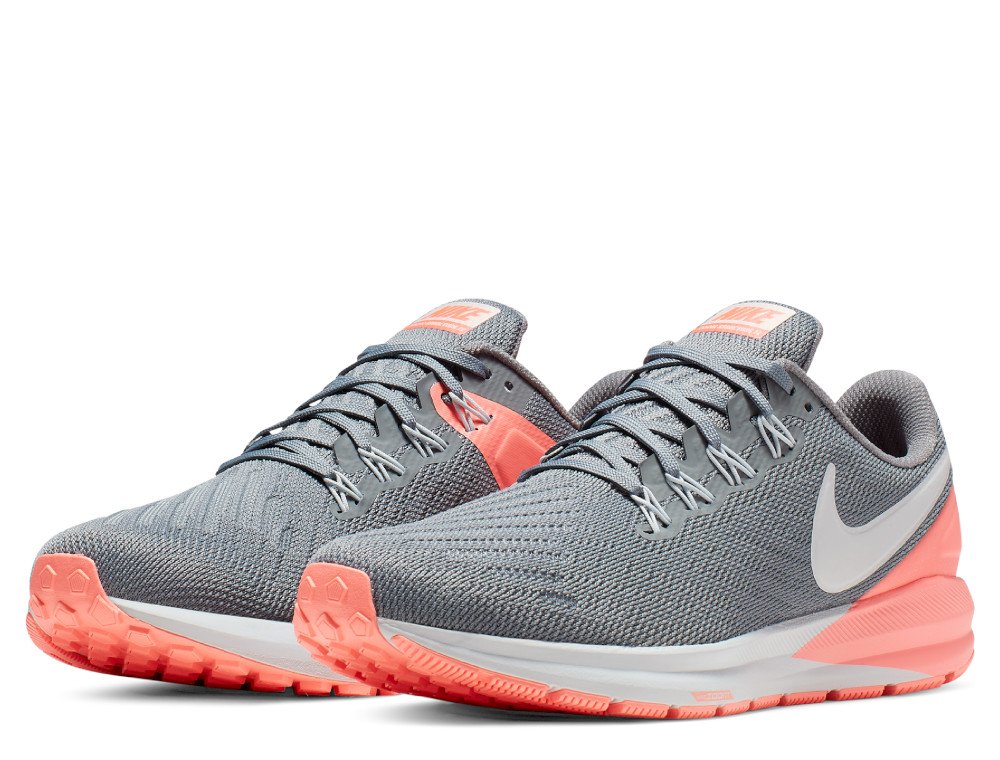 nike air zoom structure 22 w koralowo-grafitowe nike air zoom structure 22 w koralowo-grafitowe