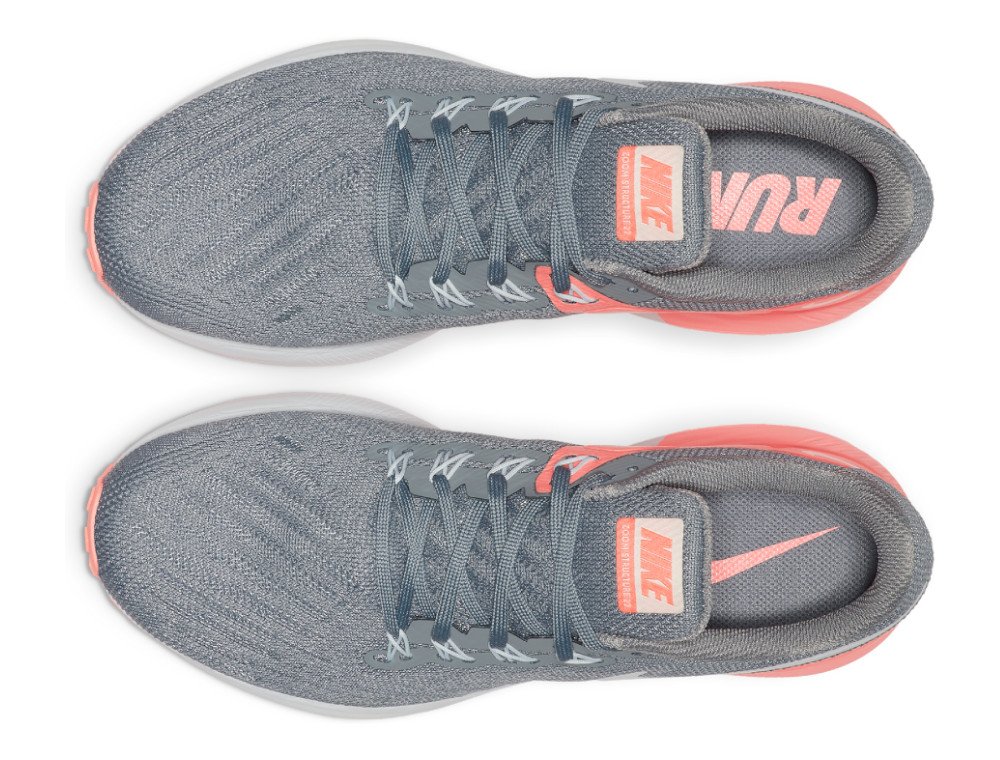 nike air zoom structure 22 w koralowo-grafitowe nike air zoom structure 22 w koralowo-grafitowe