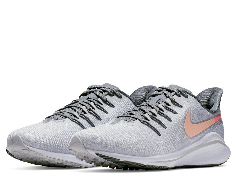 buty nike air zoom vomero 14 w pure platinum/crimson tint-cool grey buty nike air zoom vomero 14 w pure platinum/crimson tint-cool grey