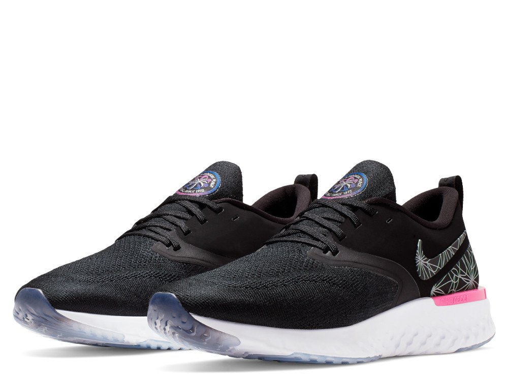 nike odyssey react flyknit 2 gpx m czarno-szare nike odyssey react flyknit 2 gpx m czarno-szare