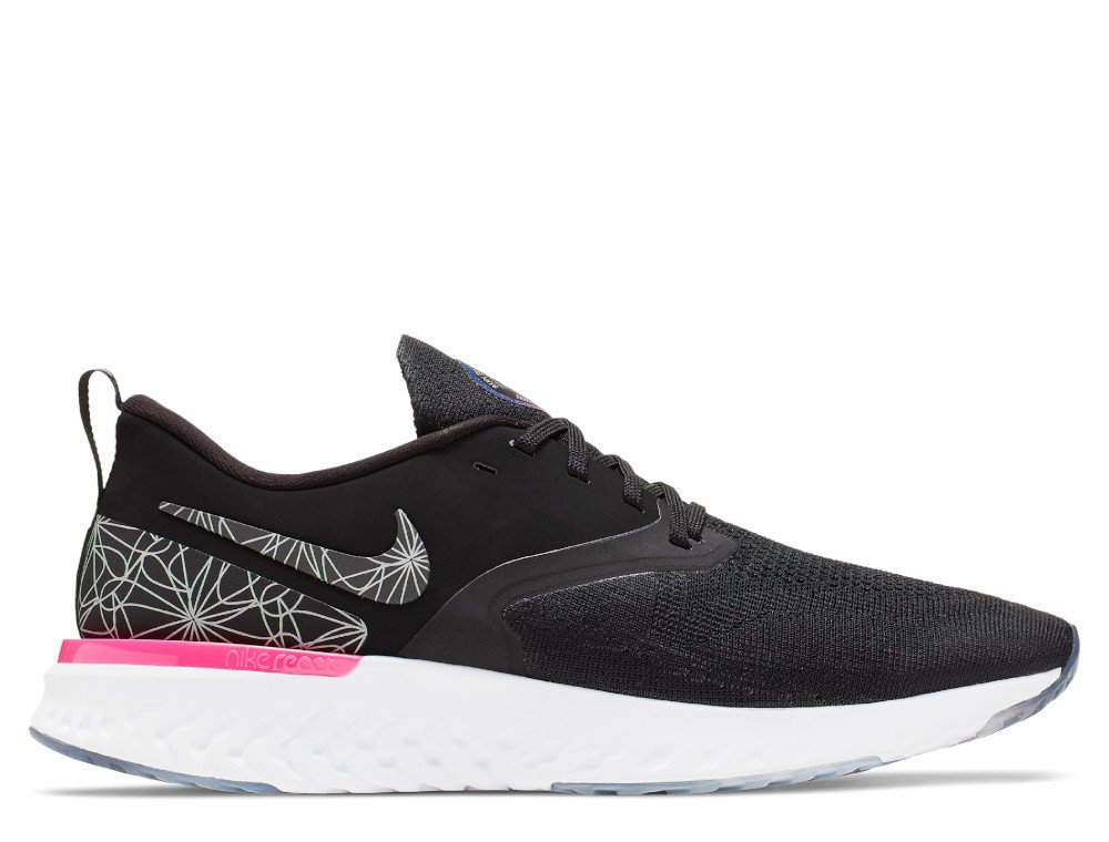 nike odyssey react flyknit 2 gpx m czarno-szare nike odyssey react flyknit 2 gpx m czarno-szare