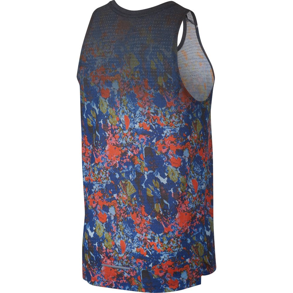 nike rise 365 printed tank m multikolor-granatowa nike rise 365 printed tank m multikolor-granatowa