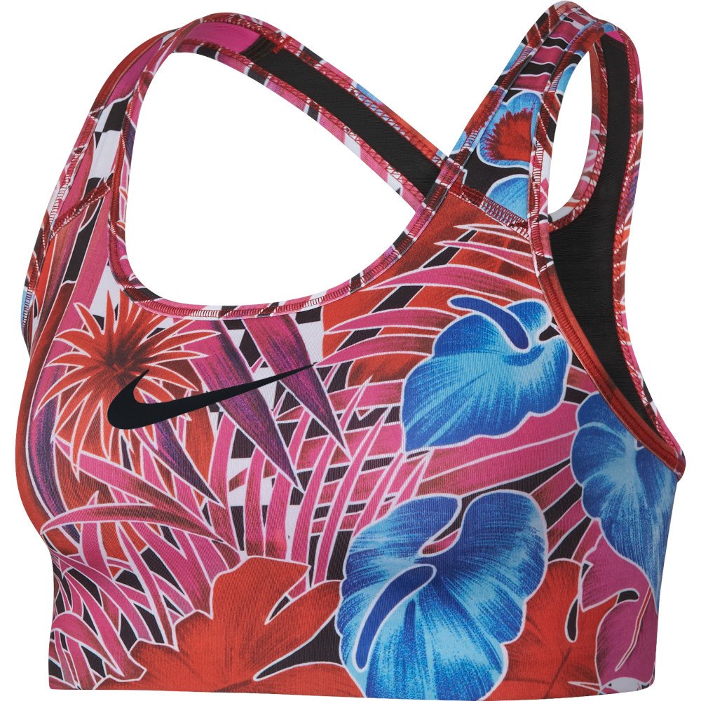 nike swoosh medium-support sports bra w multikolor nike swoosh medium-support sports bra w multikolor