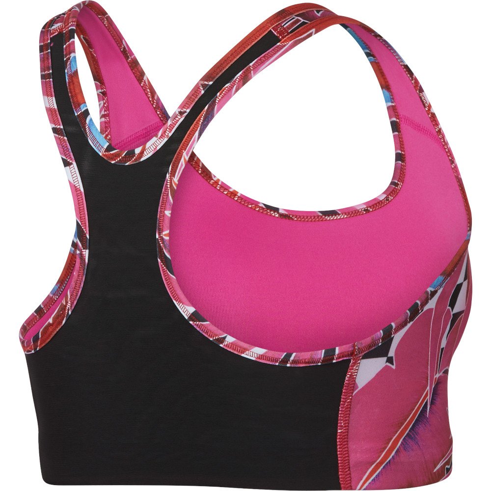 nike swoosh medium-support sports bra w multikolor nike swoosh medium-support sports bra w multikolor