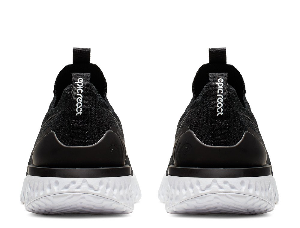 nike epic phantom react flyknit m biało-czarne nike epic phantom react flyknit m biało-czarne