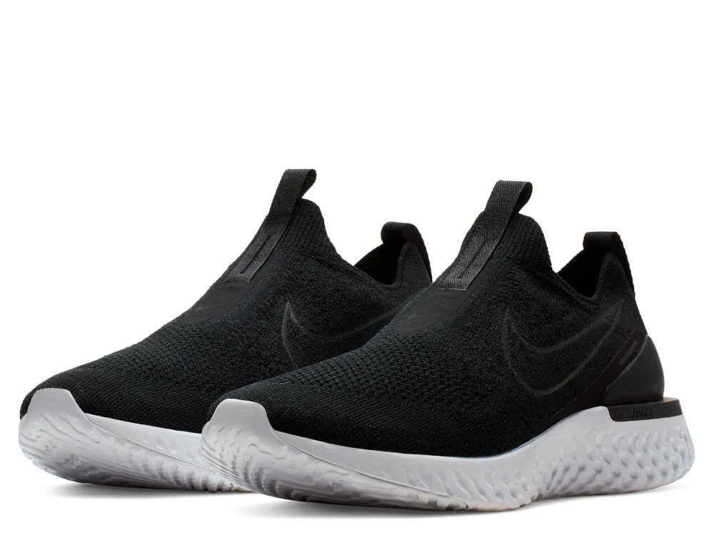nike epic phantom react flyknit m biało-czarne nike epic phantom react flyknit m biało-czarne