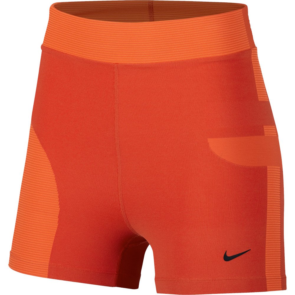 nike pro tech pack hypercool 3 inch shorts w pomarańczowe nike pro tech pack hypercool 3 inch shorts w pomarańczowe