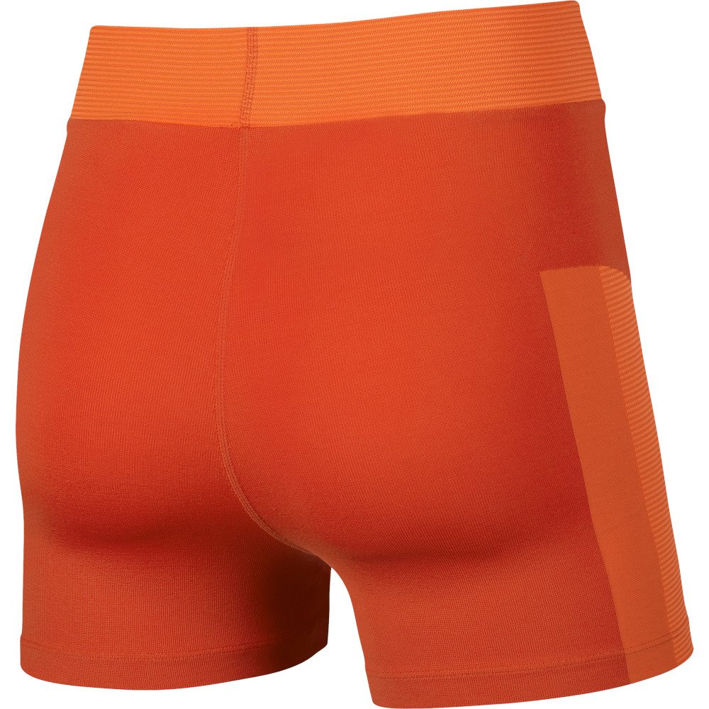 nike pro tech pack hypercool 3 inch shorts w pomarańczowe nike pro tech pack hypercool 3 inch shorts w pomarańczowe