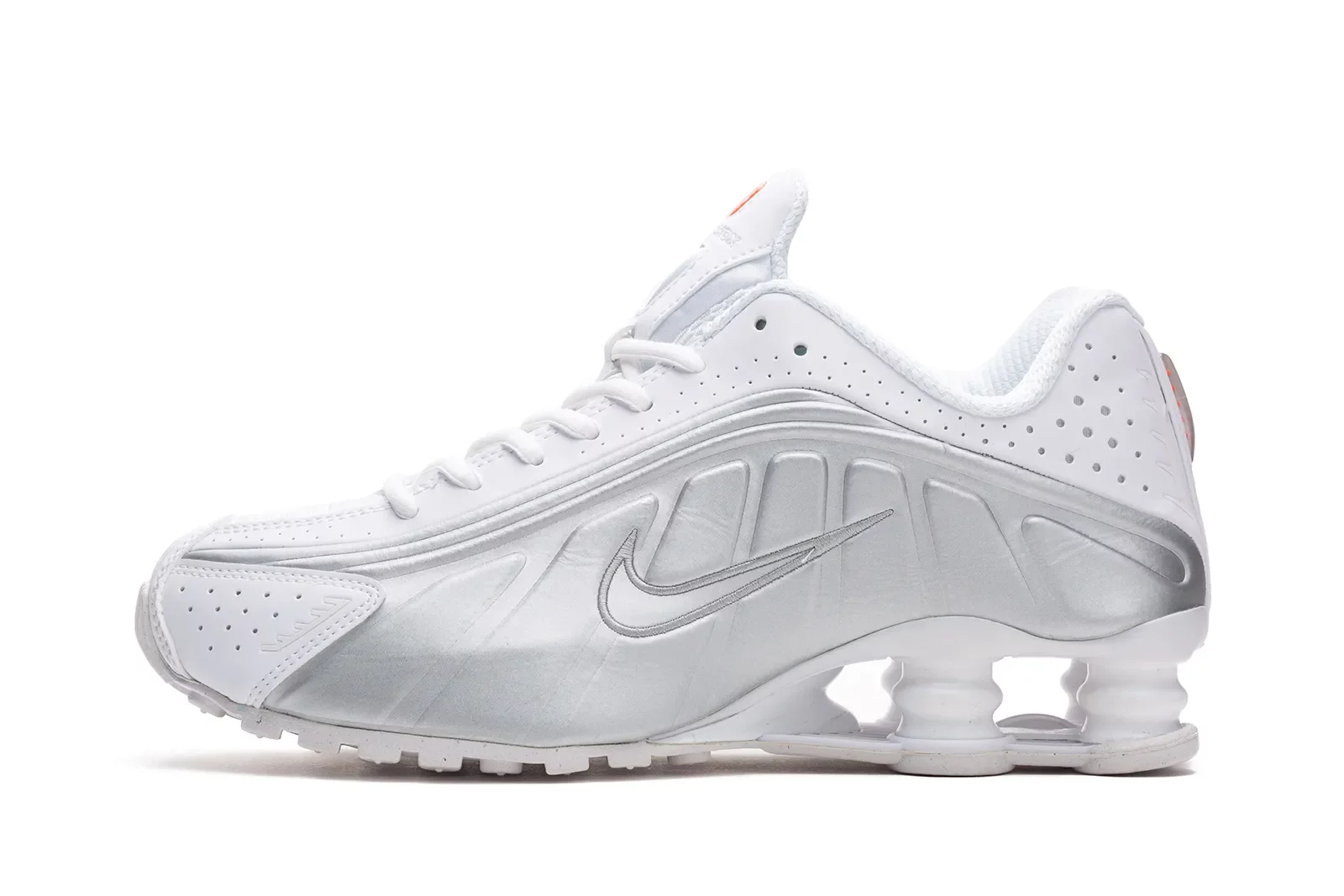 NIKE＞SHOX R4 WHITE/スニーカー