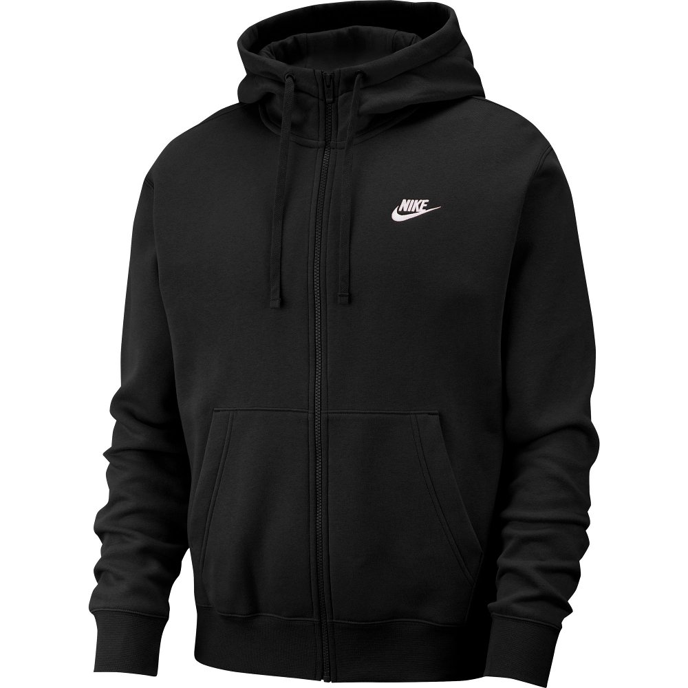 nike nsw club hoodie fz (bv2645-010) nike nsw club hoodie fz (bv2645-010)
