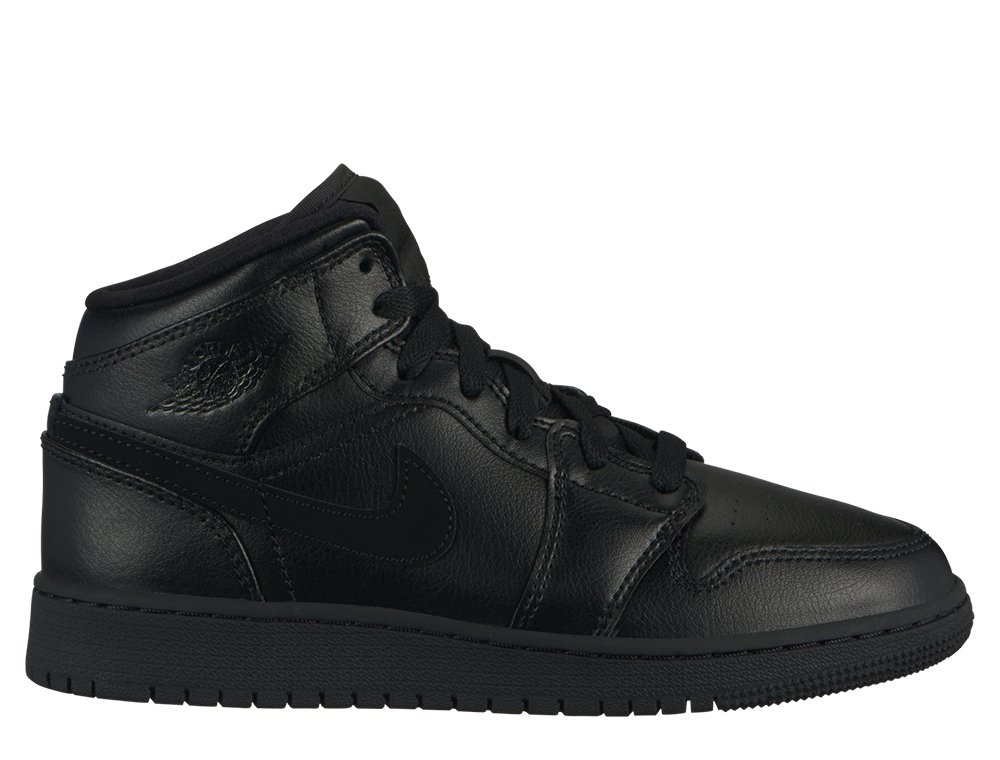air jordan 1 mid (gs) (554725-090) air jordan 1 mid (gs) (554725-090)