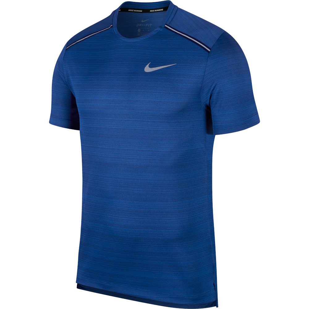 nike dri-fit miler ss top m niebieska nike dri-fit miler ss top m niebieska