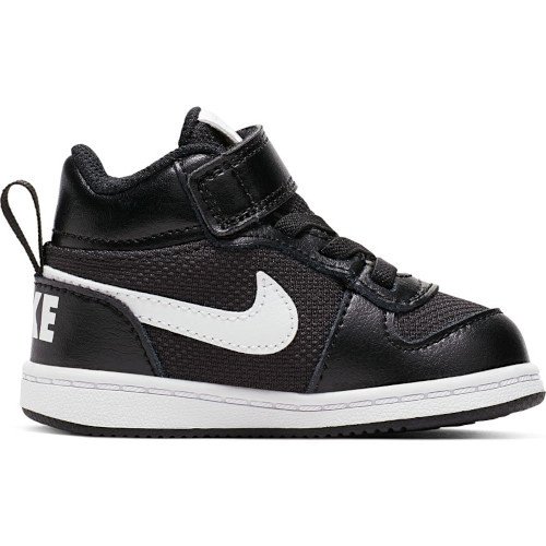 nike court borough mid pe (tdv) czarno-białe nike court borough mid pe (tdv) czarno-białe
