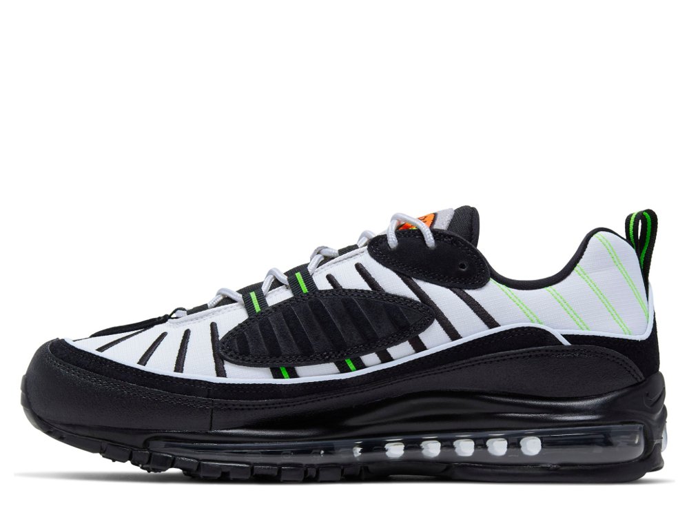 nike air max 98 męskie biało-czarne (640744-015) nike air max 98 męskie biało-czarne (640744-015)