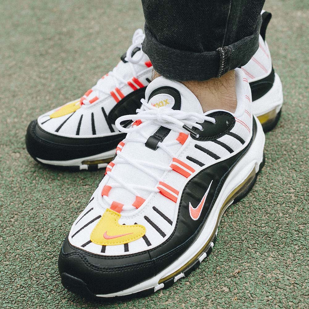 nike air max 98 męskie białe (640744-016) nike air max 98 męskie białe (640744-016)