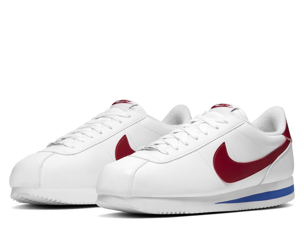nike cortez basic leather męskie białe (819719-103) nike cortez basic leather męskie białe (819719-103)