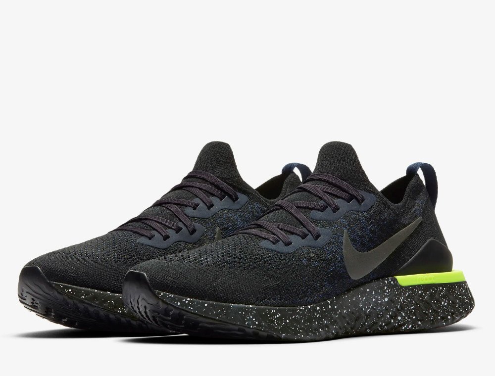 nike epic react flyknit 2 se m czarne nike epic react flyknit 2 se m czarne