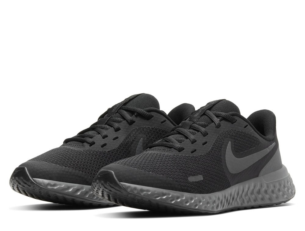 nike revolution 5 (gs) czarne nike revolution 5 (gs) czarne