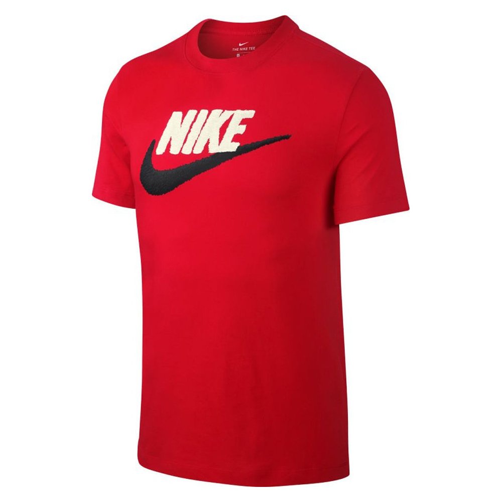 nike nsw tee brand mark męska czerwona nike nsw tee brand mark męska czerwona