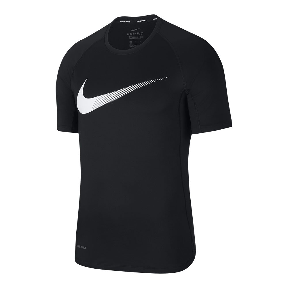 nike pro short-sleeve graphic top m czarna nike pro short-sleeve graphic top m czarna