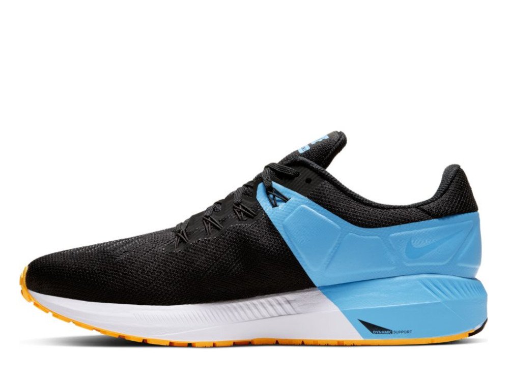 buty nike air zoom structure 22 m black/laser orange-university blue-white buty nike air zoom structure 22 m black/laser orange-university blue-white