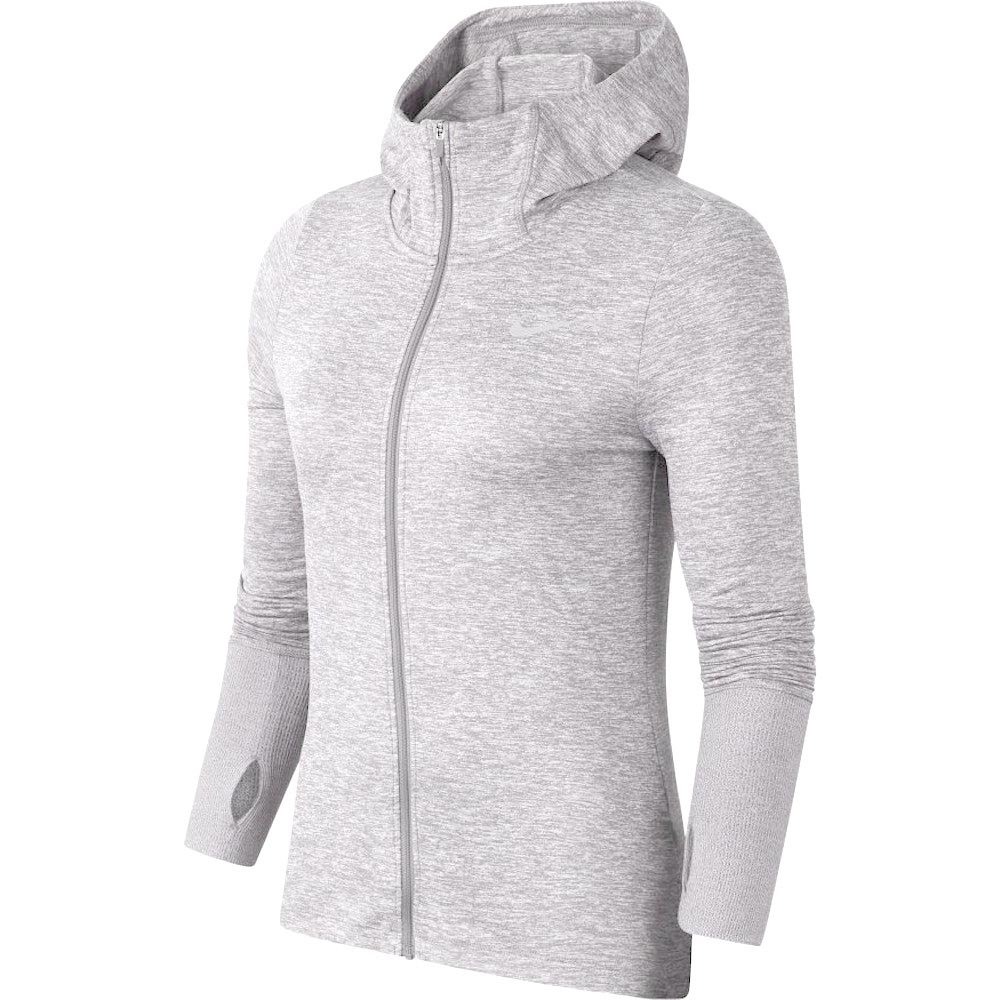 nike element full-zip running hoodie w szara nike element full-zip running hoodie w szara