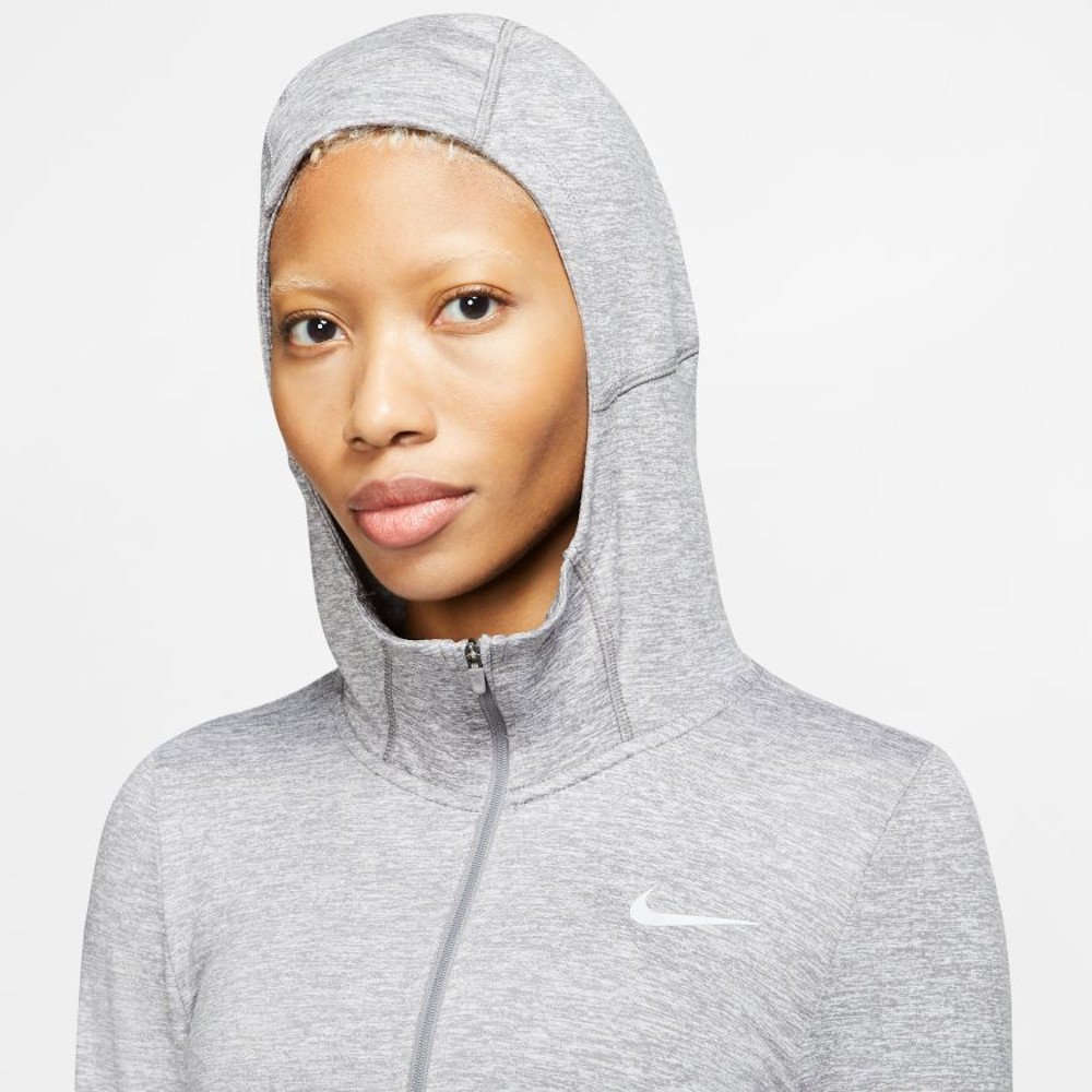 nike element full-zip running hoodie w szara nike element full-zip running hoodie w szara