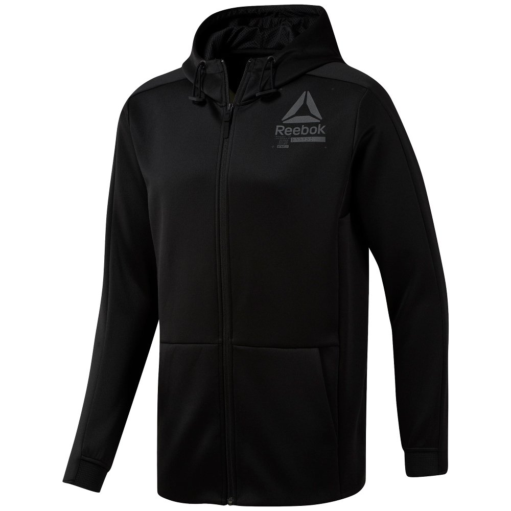 reebok ost speedwick spacer full zip hoodie reebok ost speedwick spacer full zip hoodie