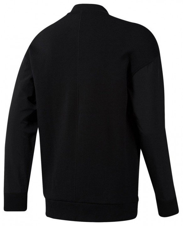 reebok bomber jacket black reebok bomber jacket black