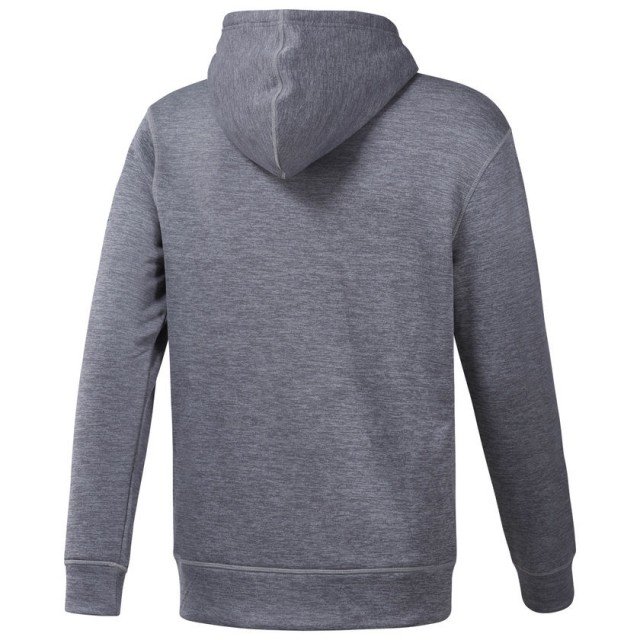 reebok workout thermowarm hoodie medium grey heather reebok workout thermowarm hoodie medium grey heather